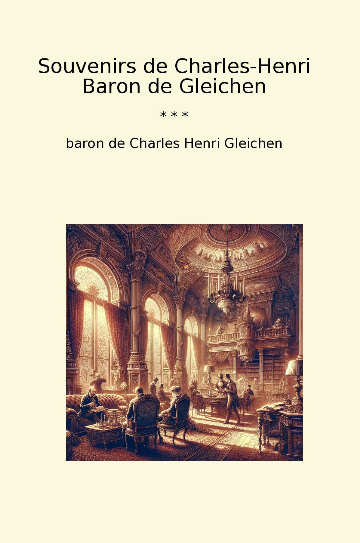 Souvenirs de Charles-Henri Baron de Gleichen
