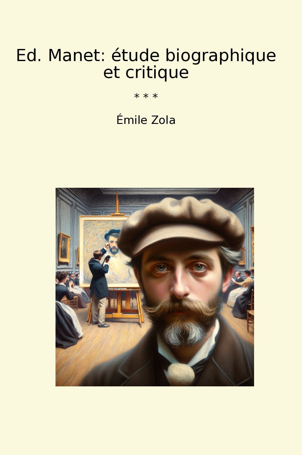 Ed. Manet: étude biographique et critique