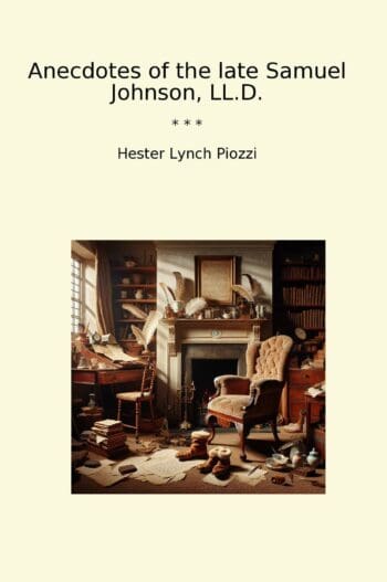 Anecdotes of the late Samuel Johnson, LL.D.