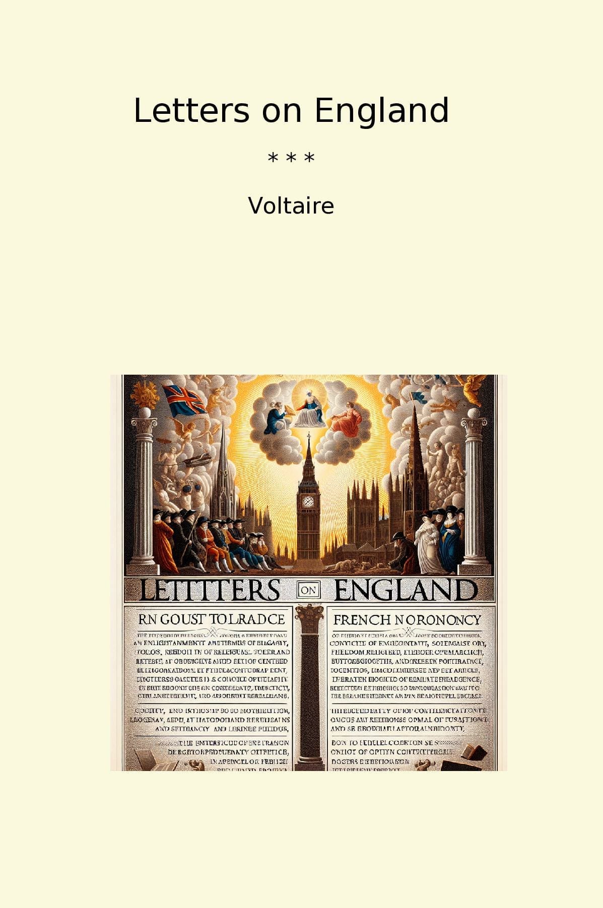 Letters on England