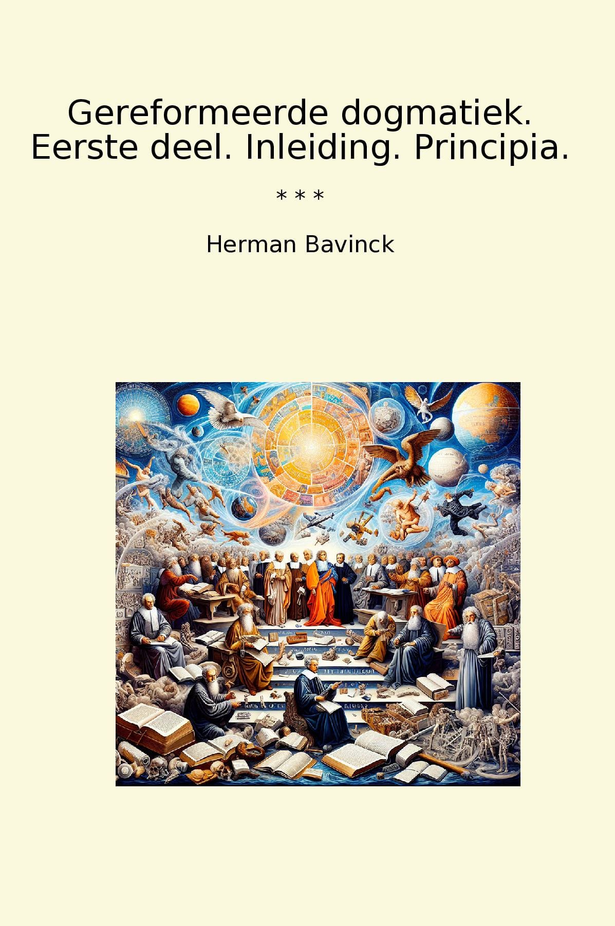 Gereformeerde dogmatiek. Eerste deel. Inleiding. Principia.