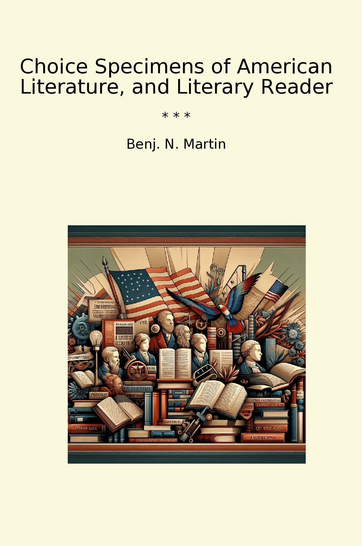 Choice Specimens of American Literature, and Literary Reader