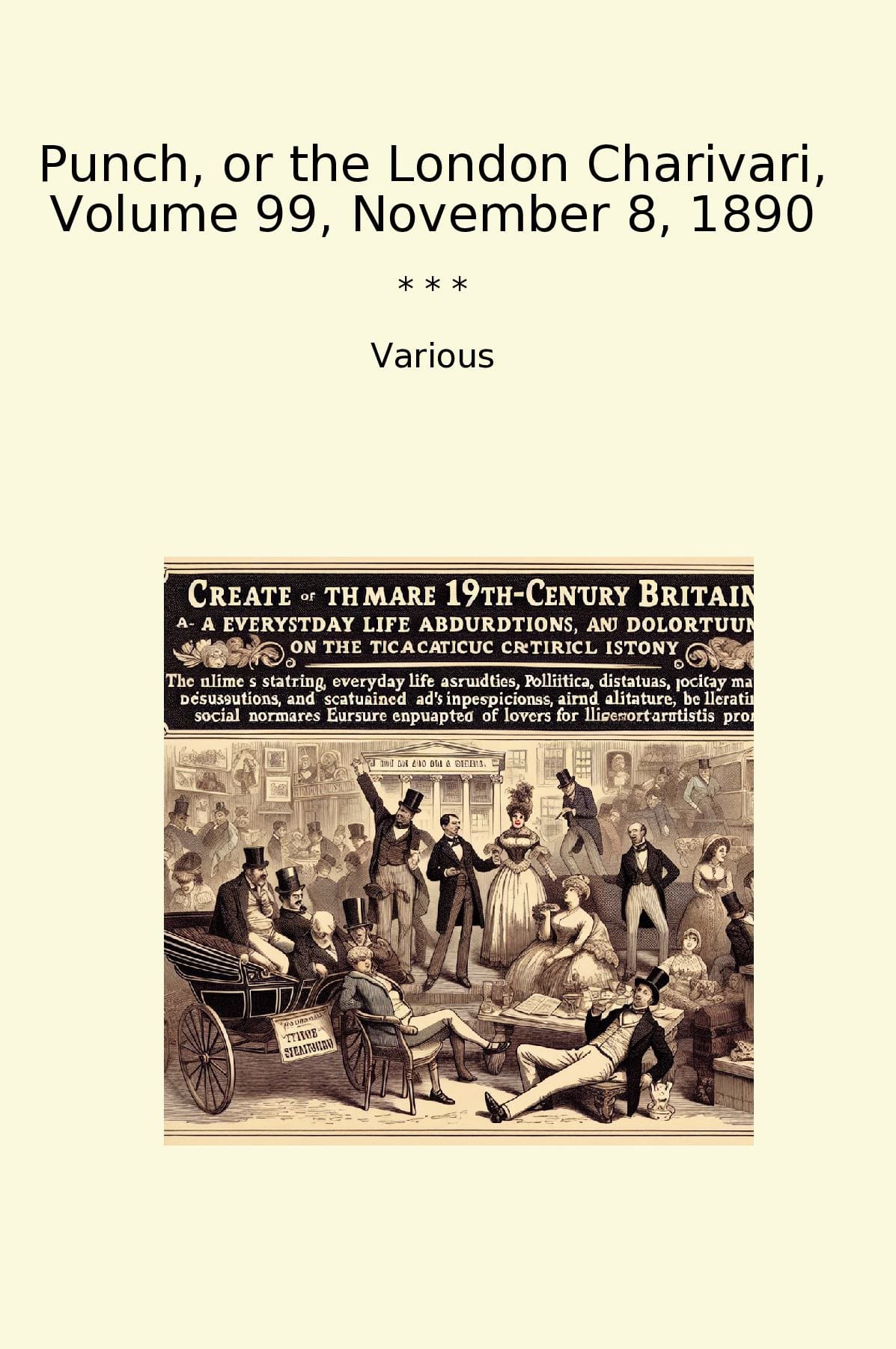 Punch, or the London Charivari, Volume 99, November 8, 1890