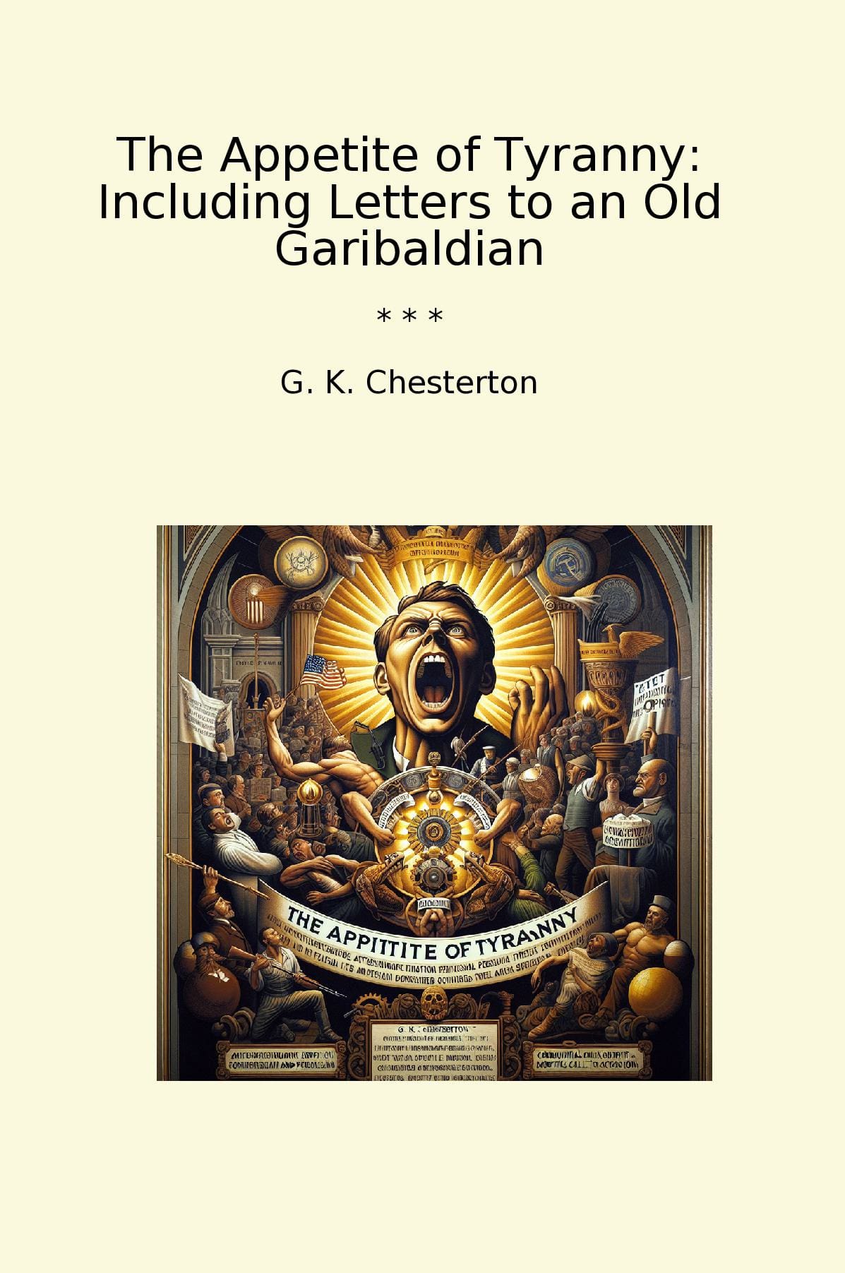 The Appetite of Tyranny: Including Letters to an Old Garibaldian
