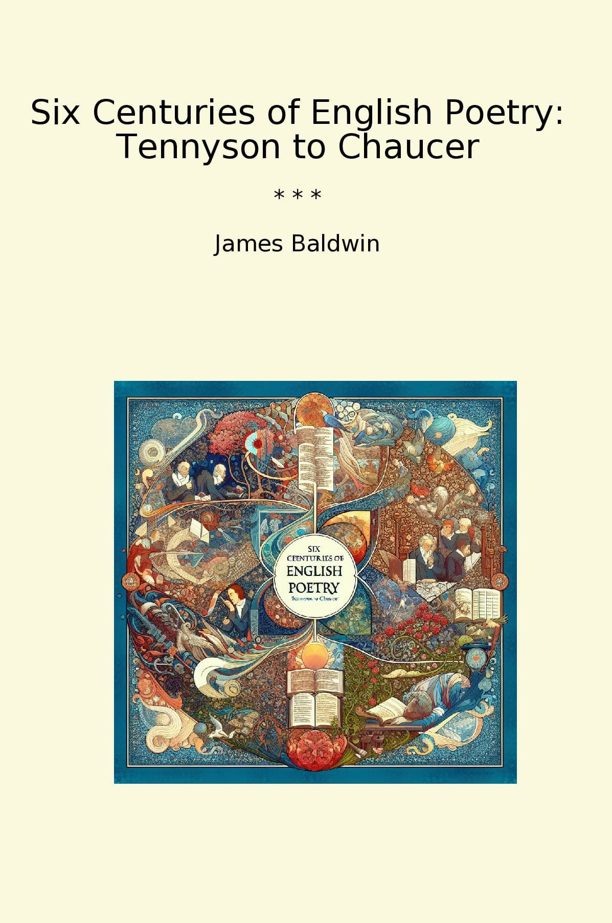 Six Centuries of English Poetry: Tennyson to Chaucer