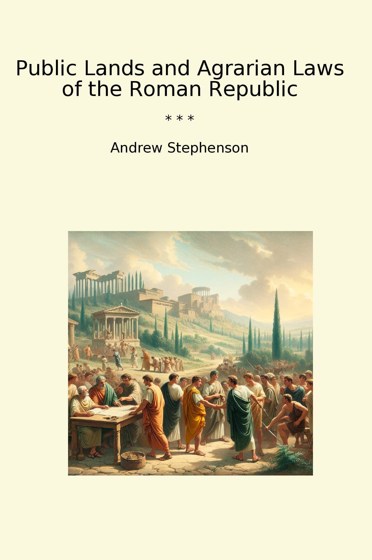 Public Lands and Agrarian Laws of the Roman Republic