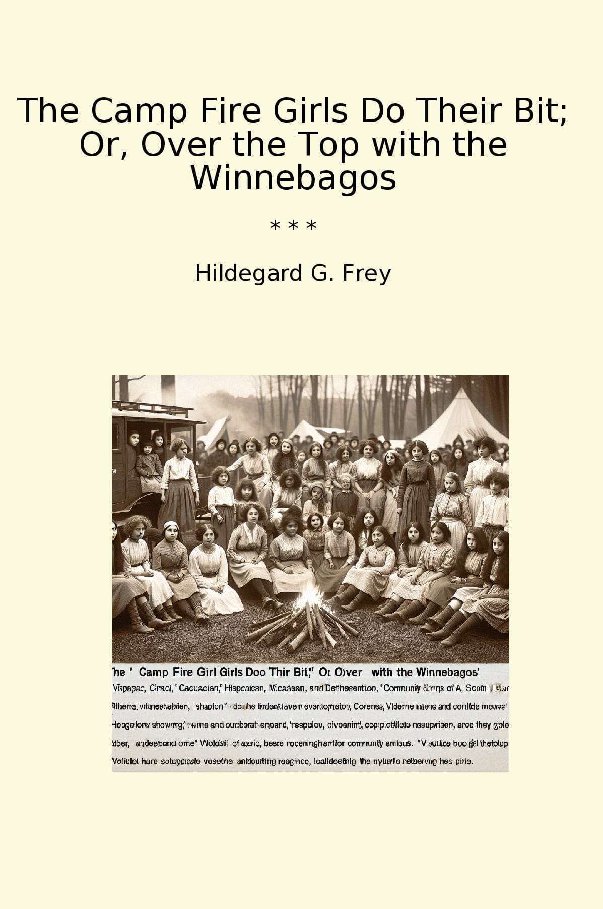 The Camp Fire Girls Do Their Bit; Or, Over the Top with the Winnebagos