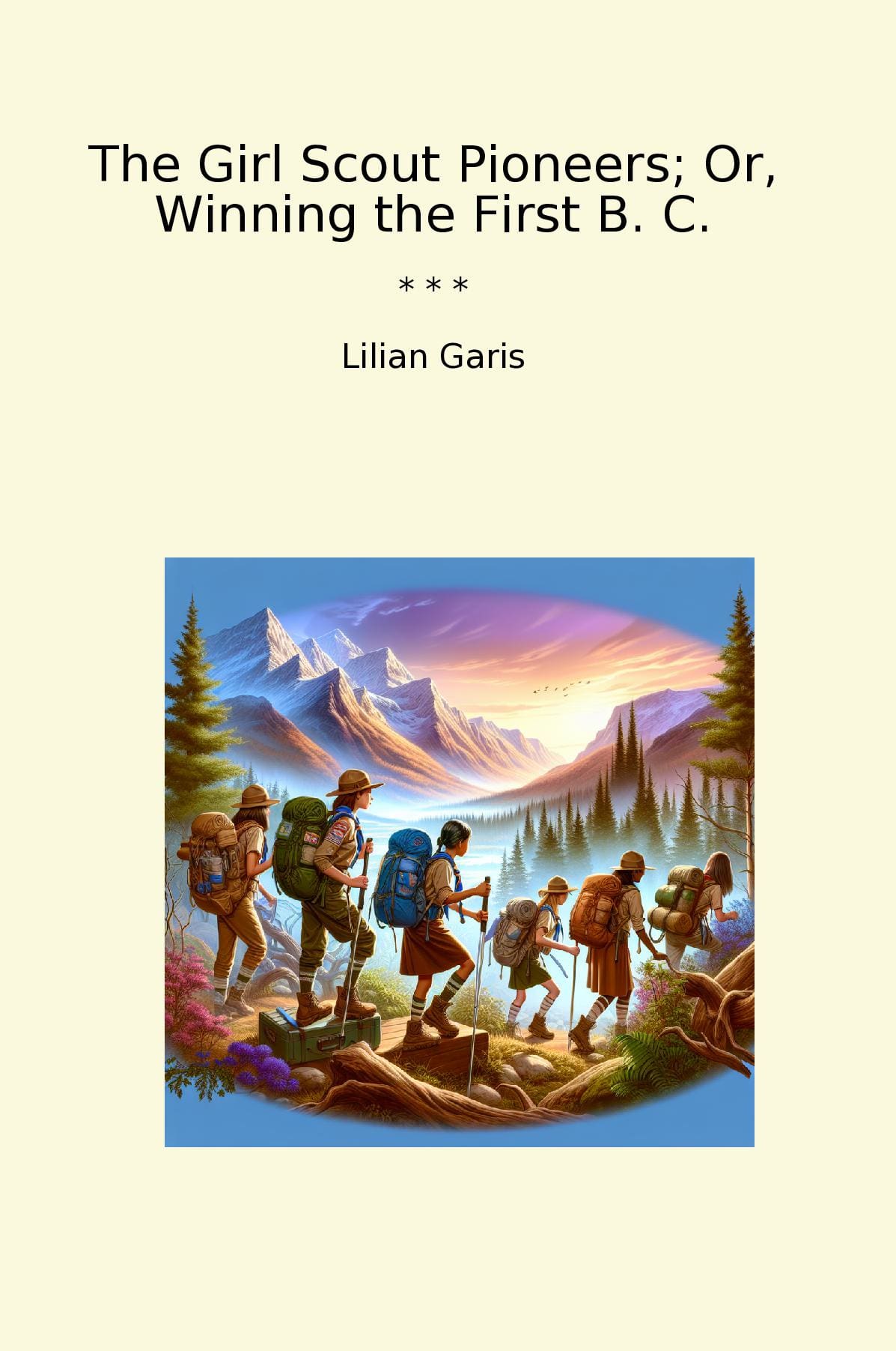 The Girl Scout Pioneers; Or, Winning the First B. C.