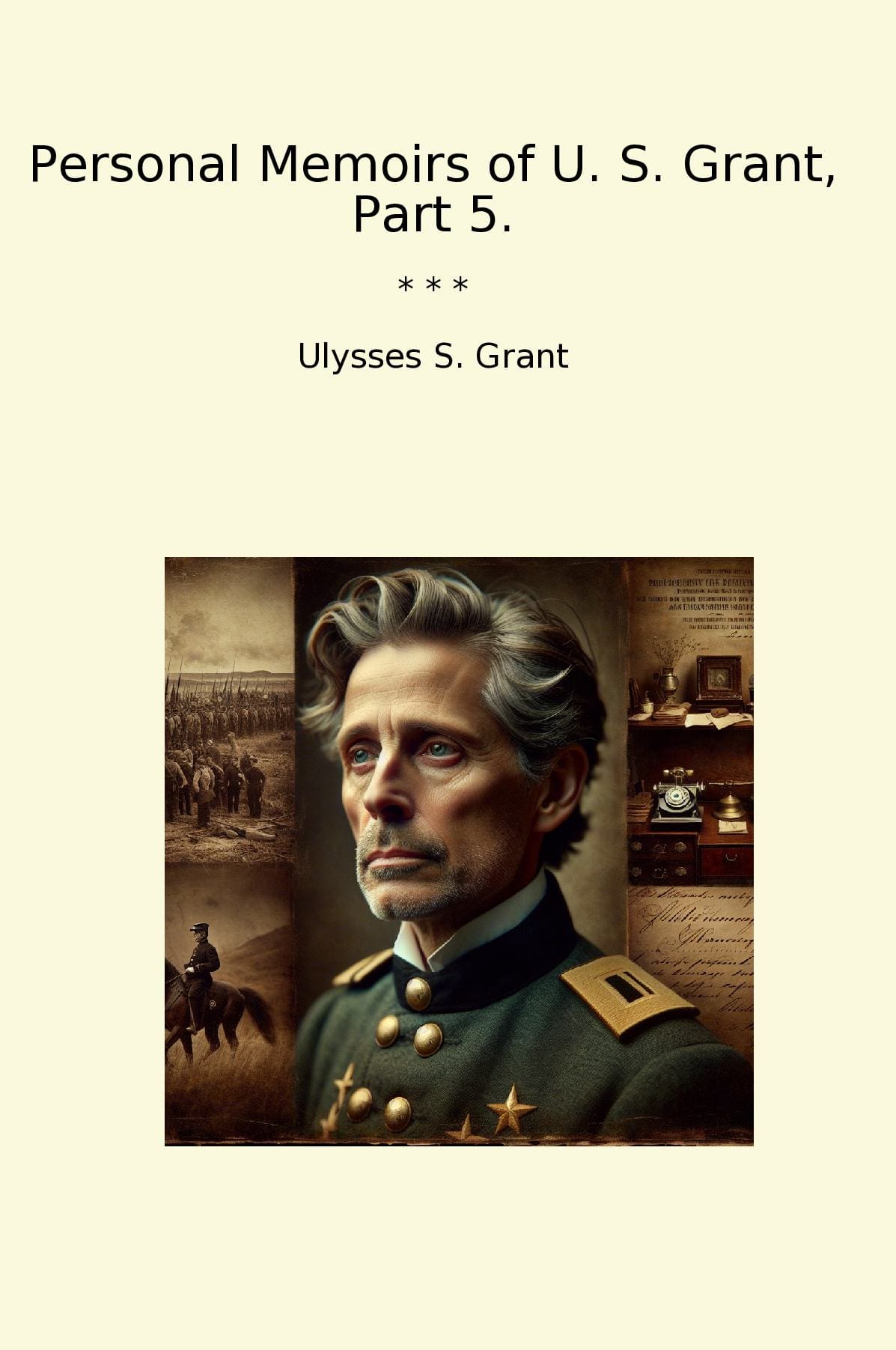 Personal Memoirs of U. S. Grant, Part 5.