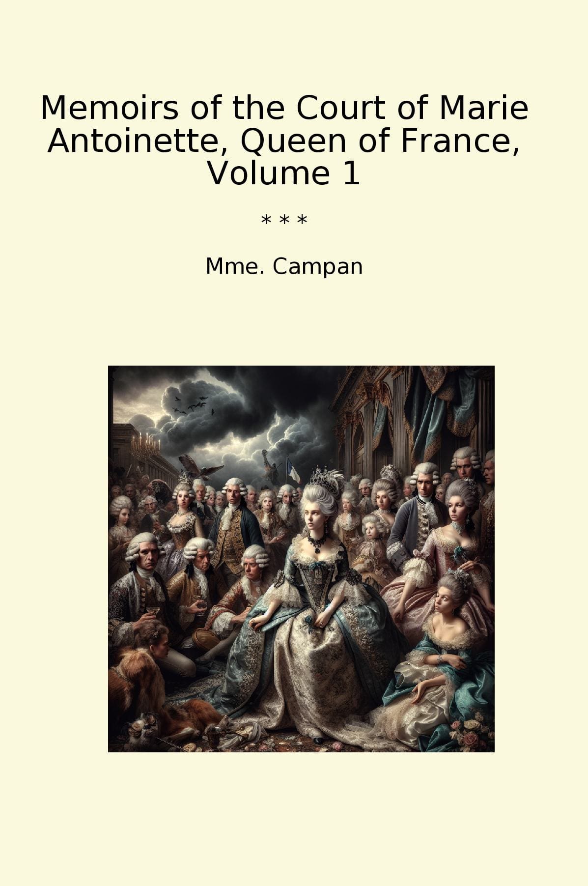 Memoirs of the Court of Marie Antoinette, Queen of France, Volume 1