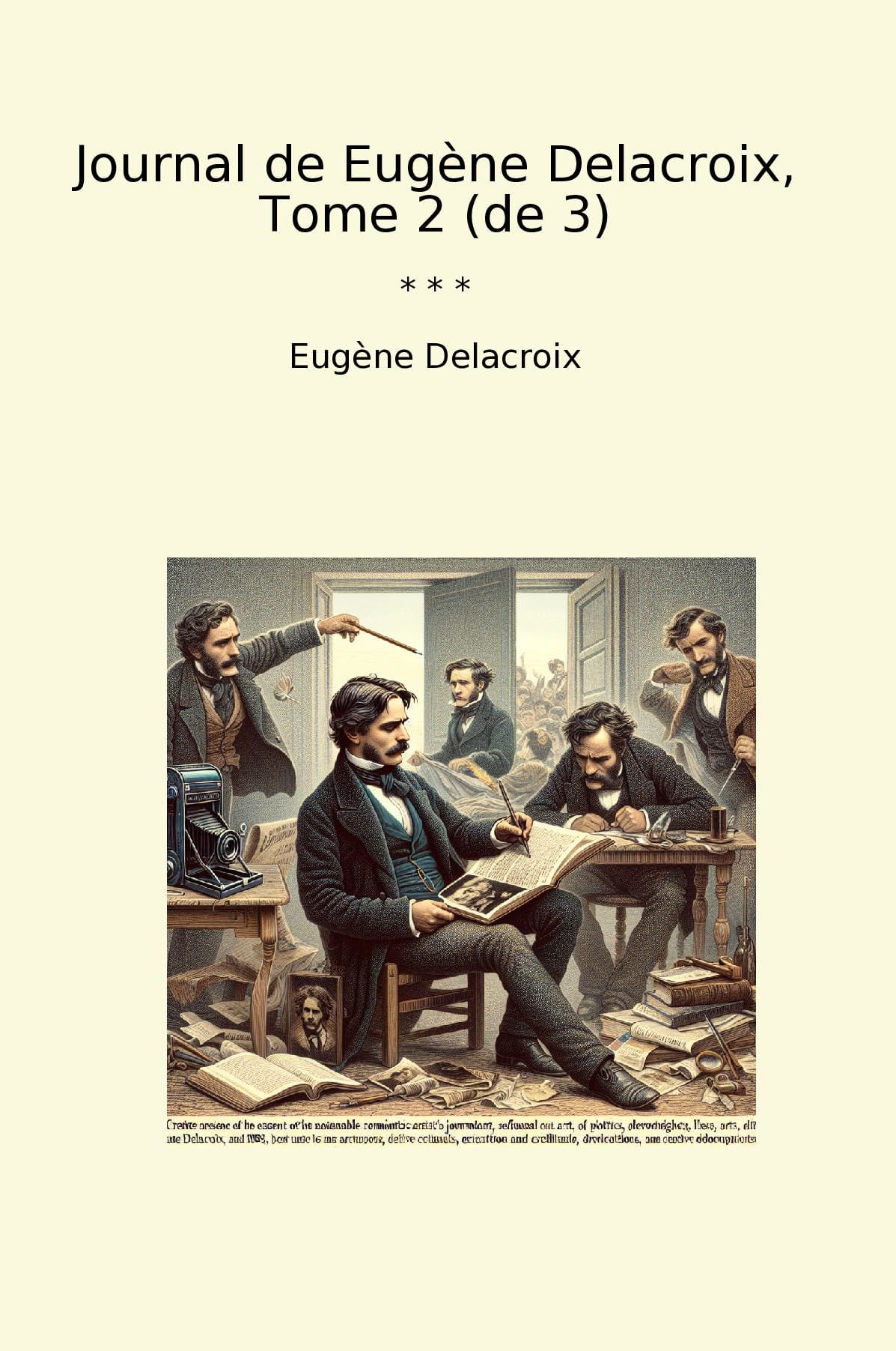 Journal de Eugène Delacroix, Tome 2 (de 3)