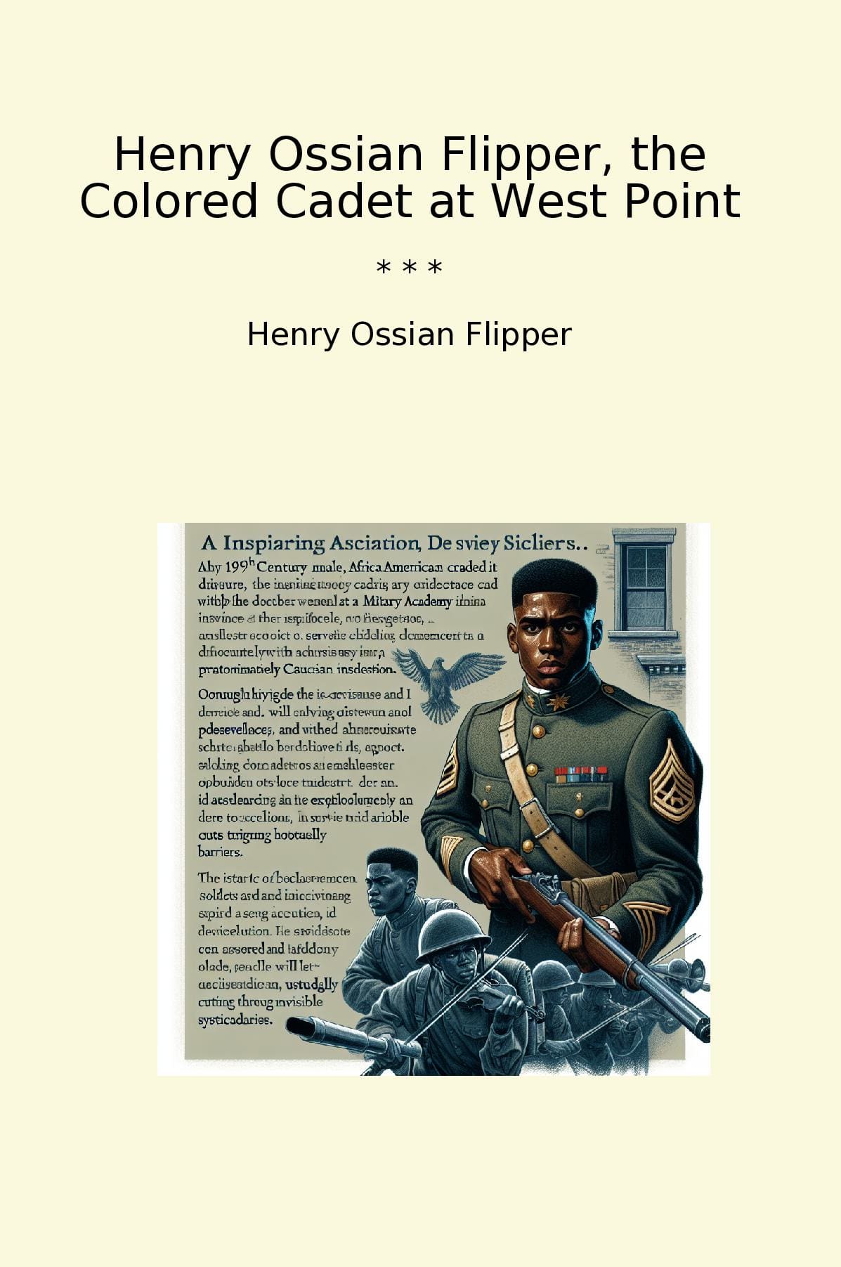 Henry Ossian Flipper, the Colored Cadet at West Point