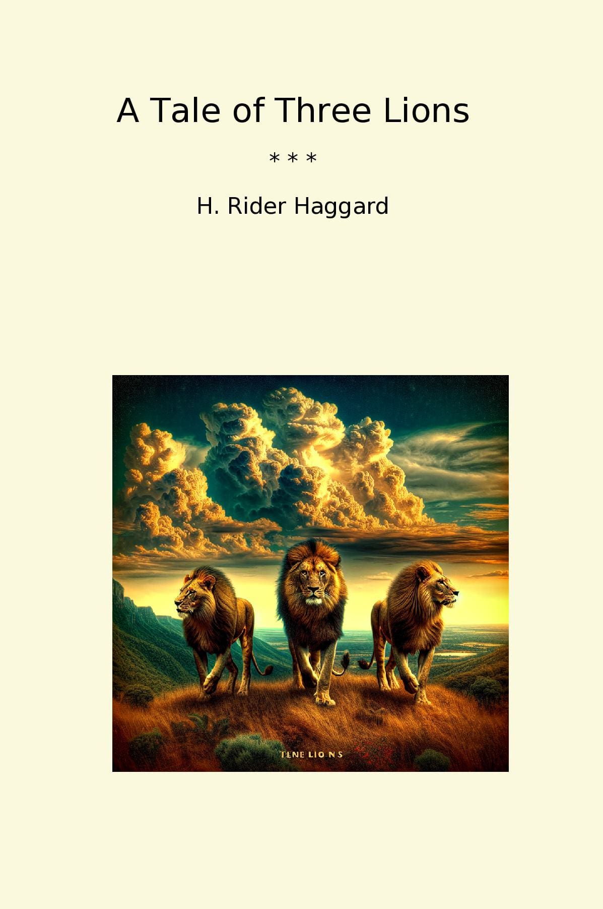 A Tale of Three Lions
