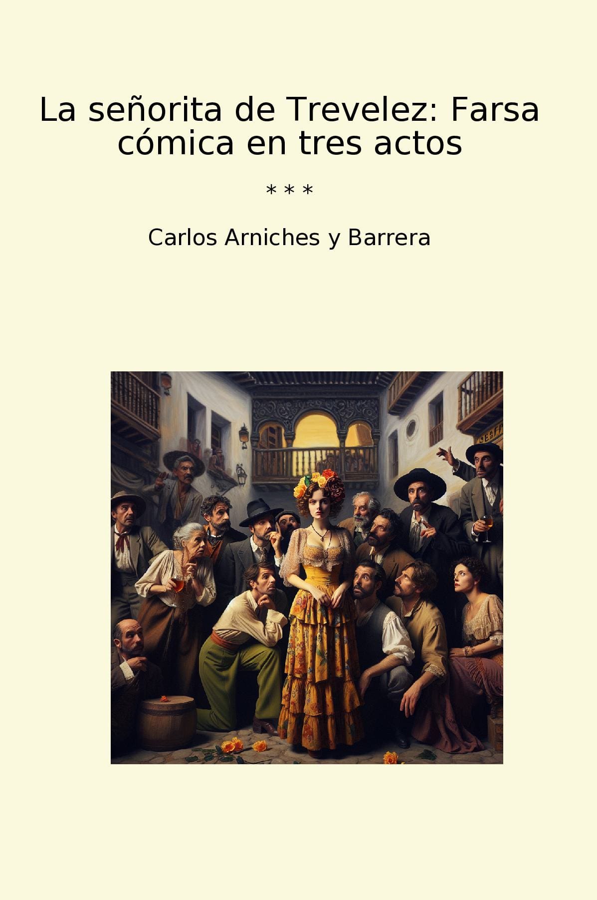 La señorita de Trevelez: Farsa cómica en tres actos