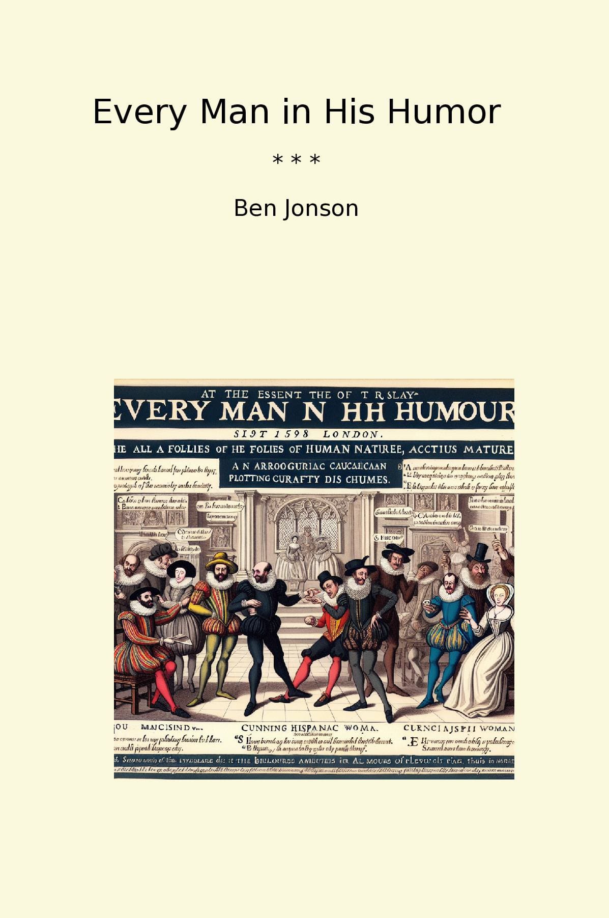 Every Man in His Humor