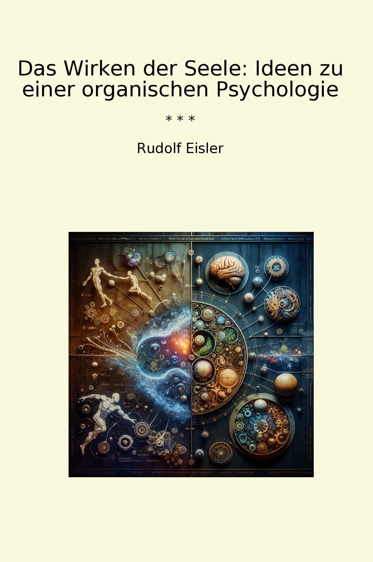 Das Wirken der Seele: Ideen zu einer organischen Psychologie