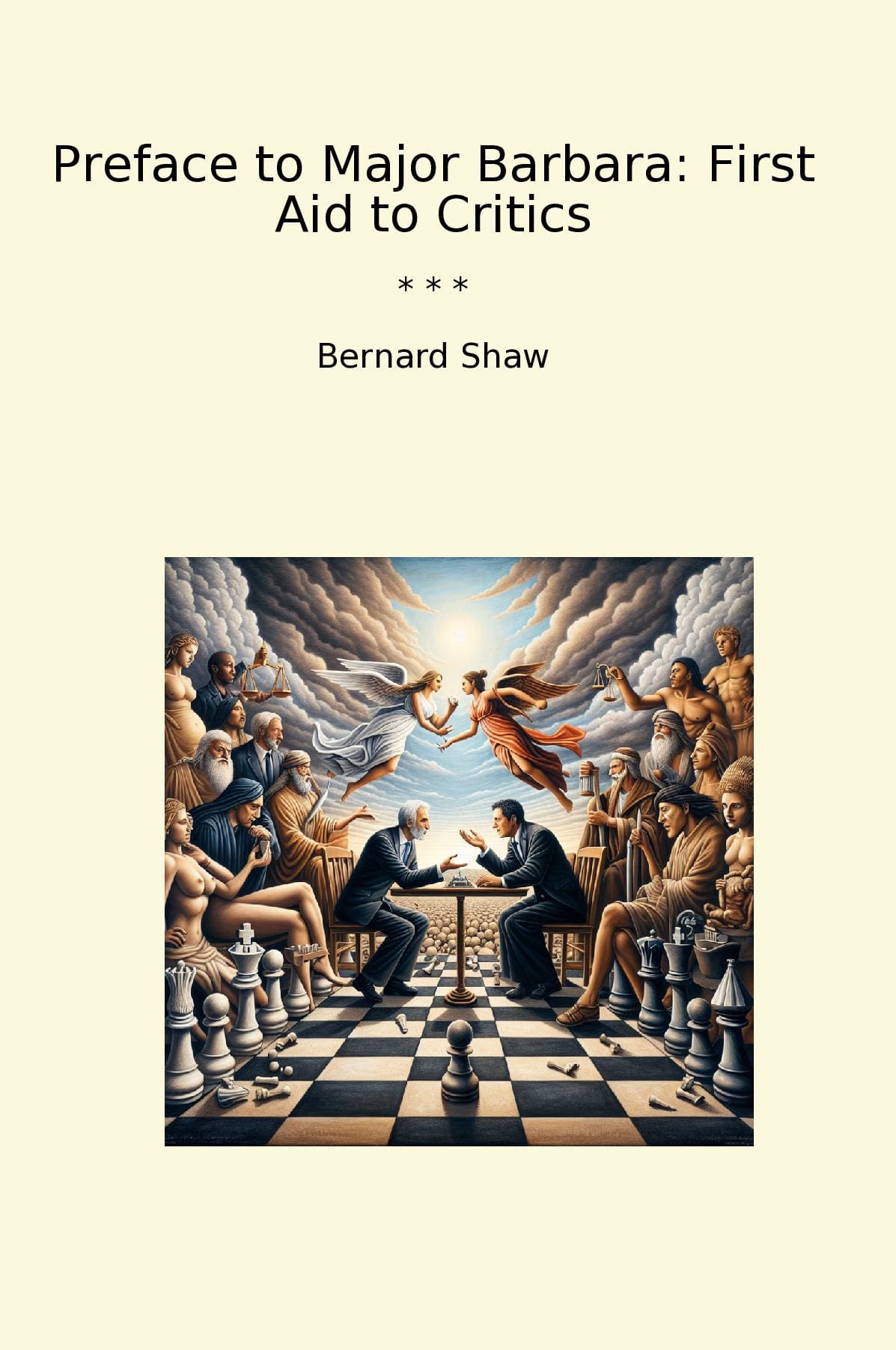Preface to Major Barbara: First Aid to Critics