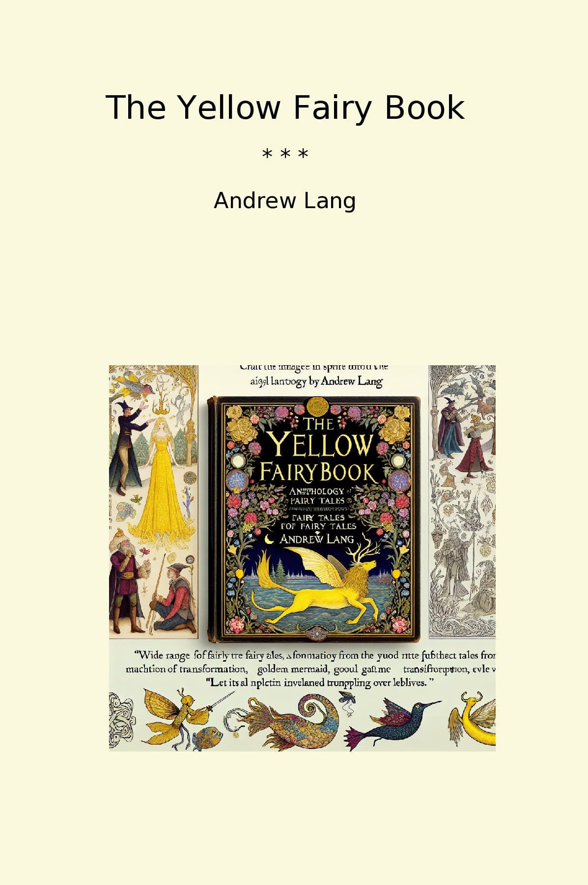 The Yellow Fairy Book