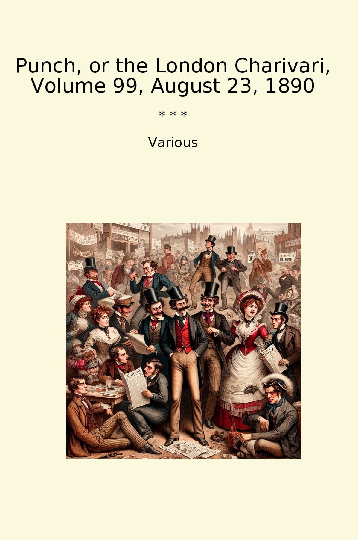 Punch, or the London Charivari, Volume 99, August 23, 1890