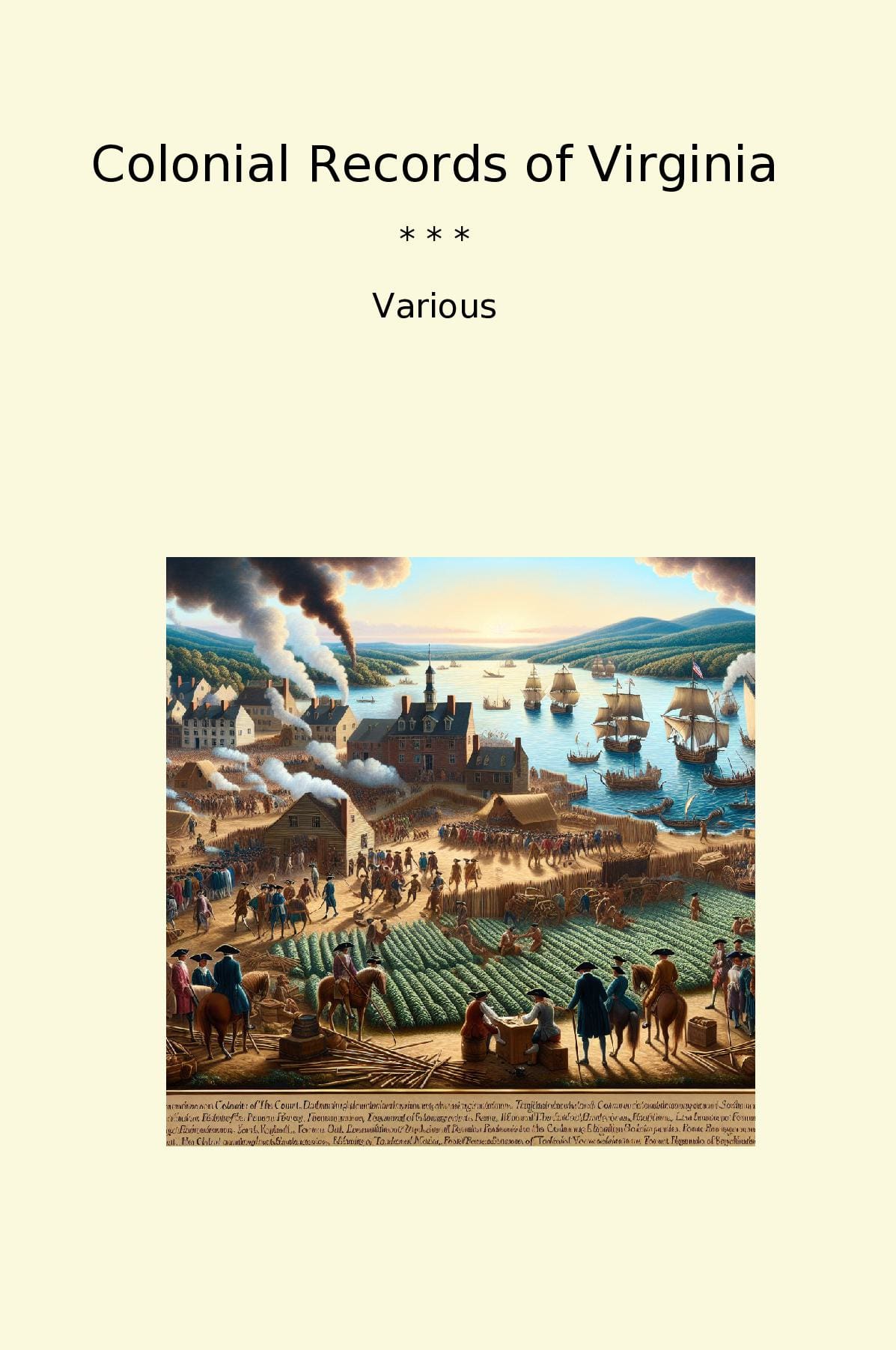 Colonial Records of Virginia