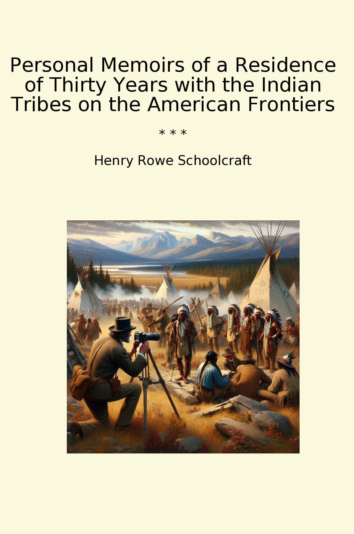 Personal Memoirs of a Residence of Thirty Years with the Indian Tribes on the American Frontiers