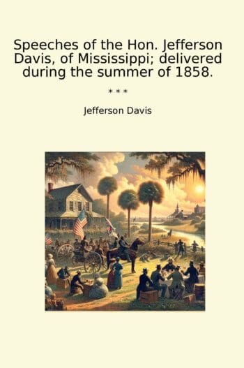 Speeches of the Hon. Jefferson Davis, of Mississippi; delivered during the summer of 1858.