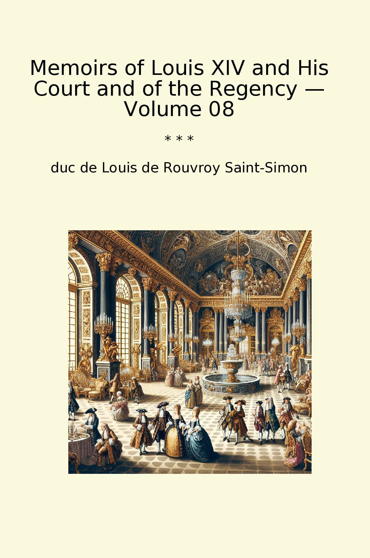 Memoirs of Louis XIV and His Court and of the Regency — Volume 08
