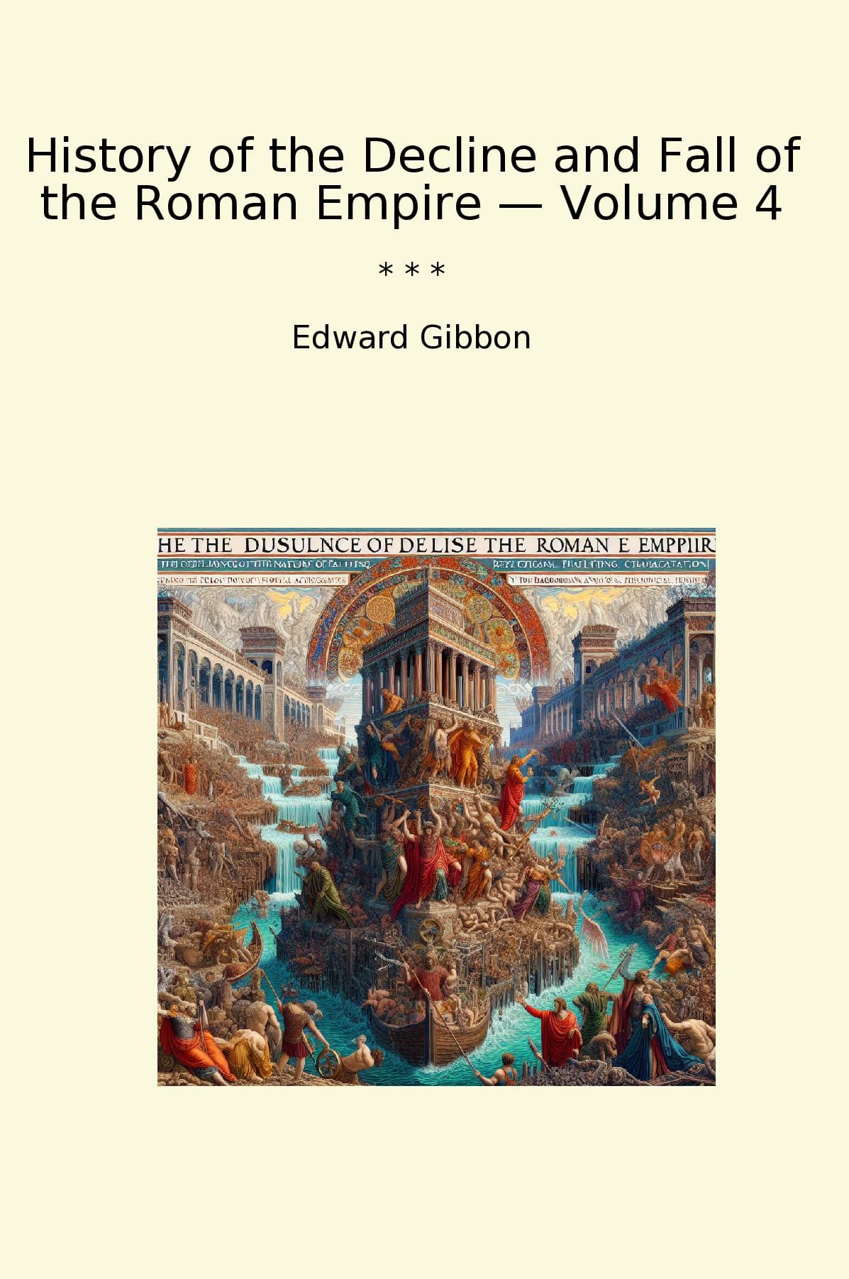 History of the Decline and Fall of the Roman Empire — Volume 4