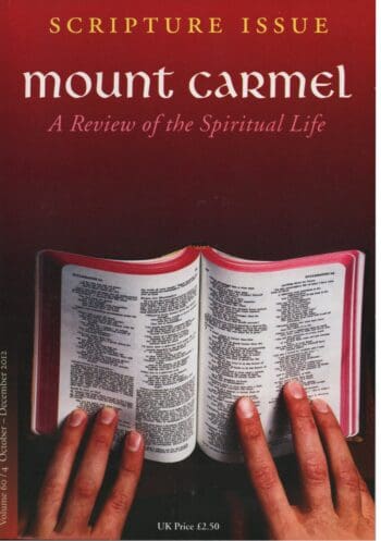 Mount Carmel Magazine - October 2012