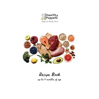 Healthy Poppets Recipe Book - up to 9 months of age