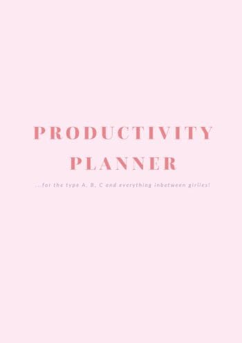 Productivity Planner