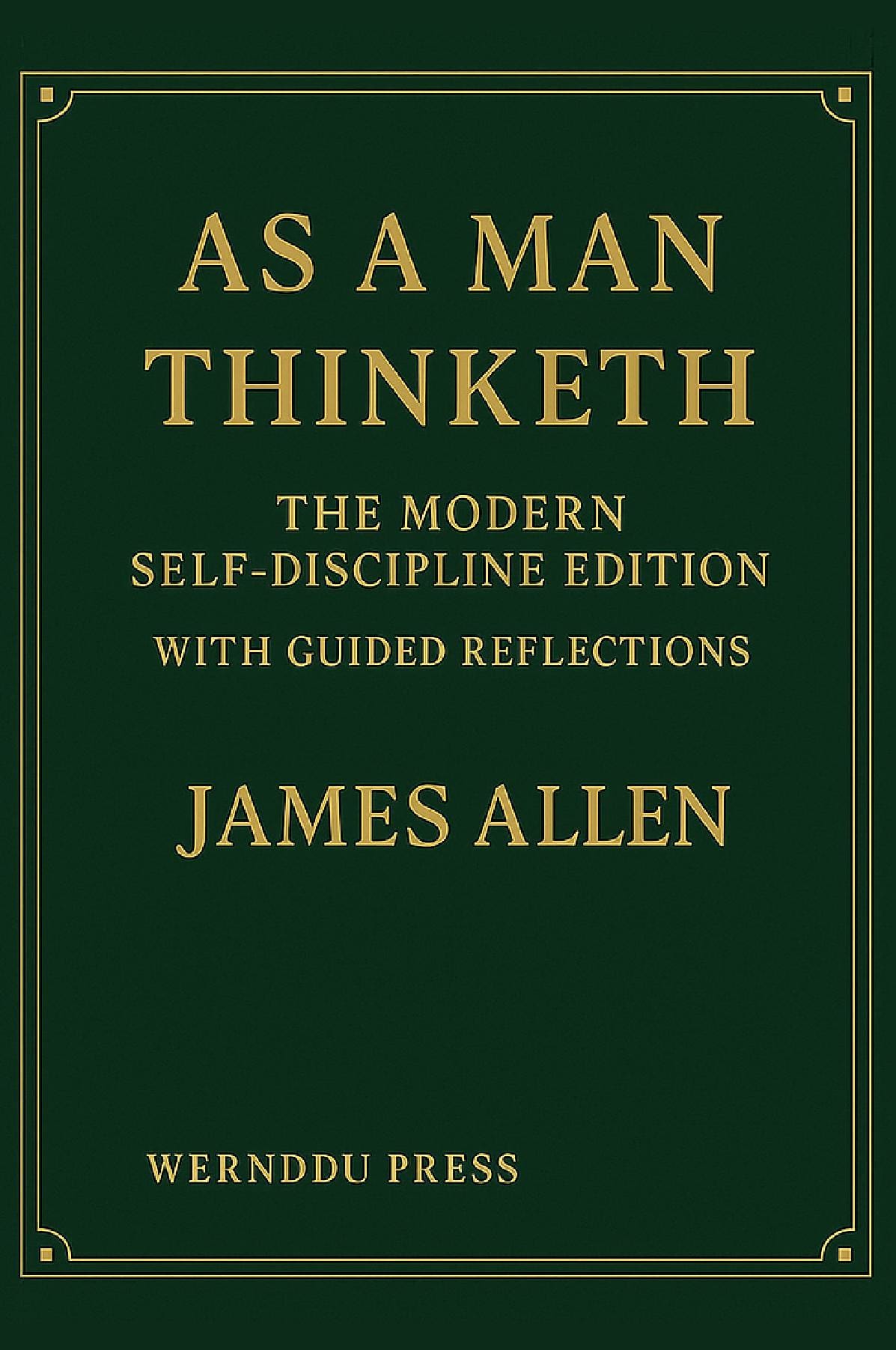 As a man thinketh