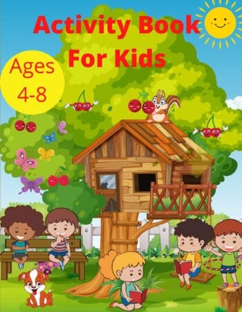 Activity Book for Kids Ages 4-8
