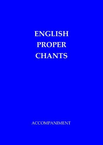 English Proper Chants (Accompaniment)