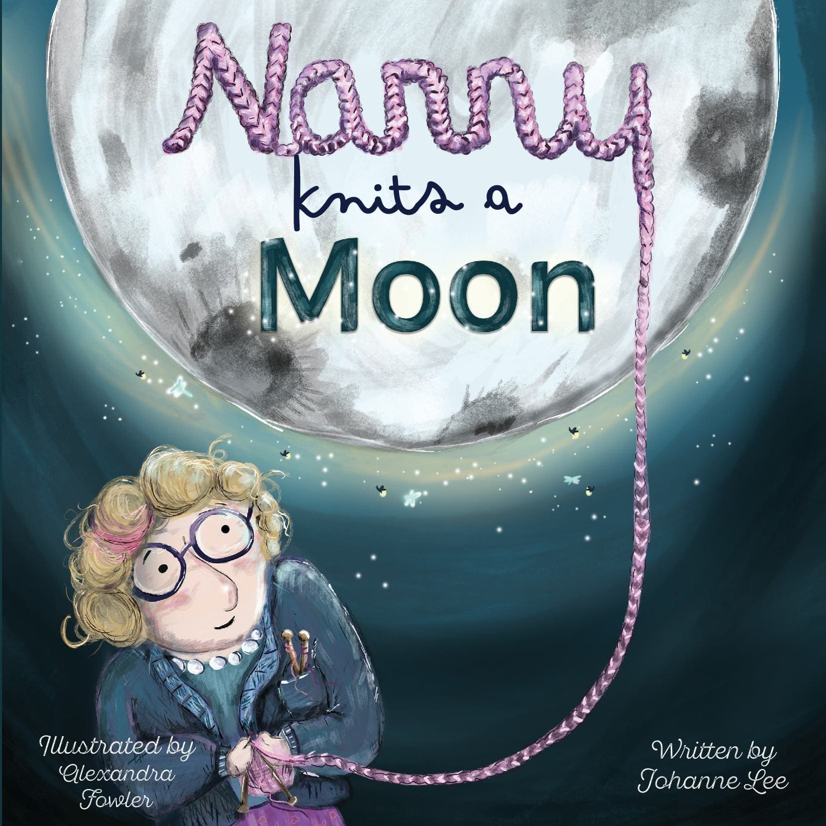 Nanny Knits a Moon