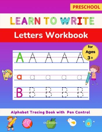Learn to Write Letters Workbook