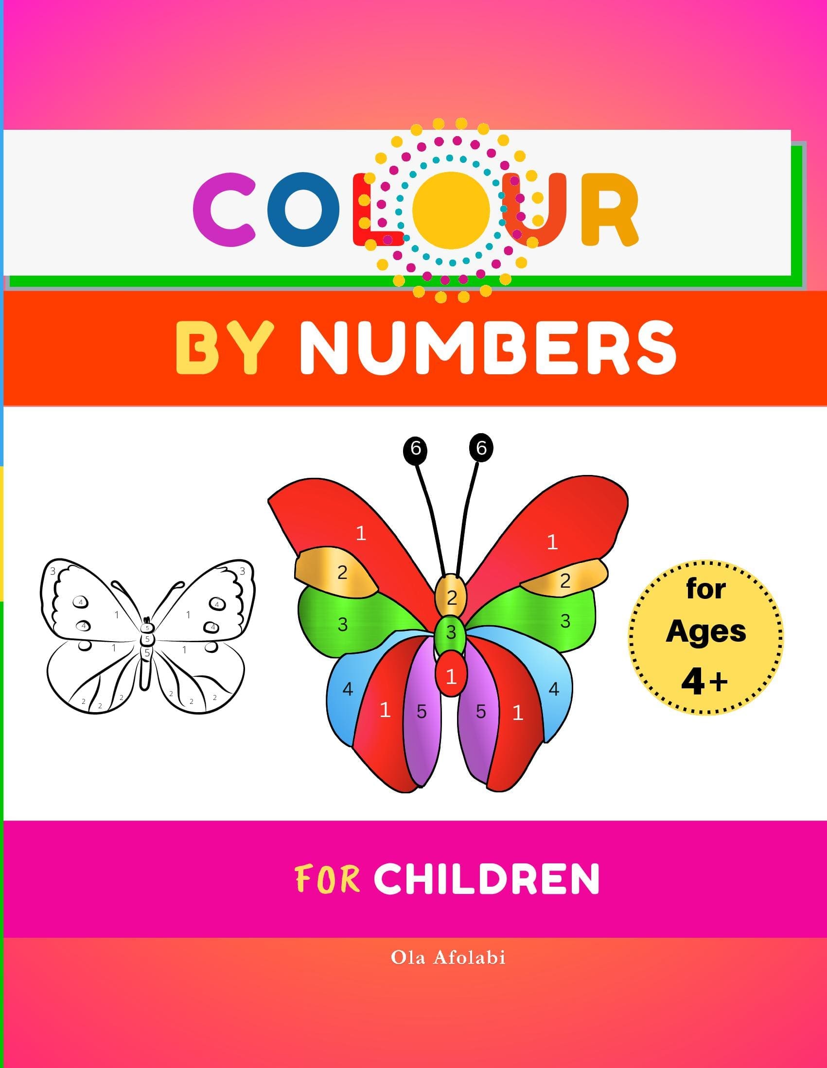 Colour By Numbers For Children
