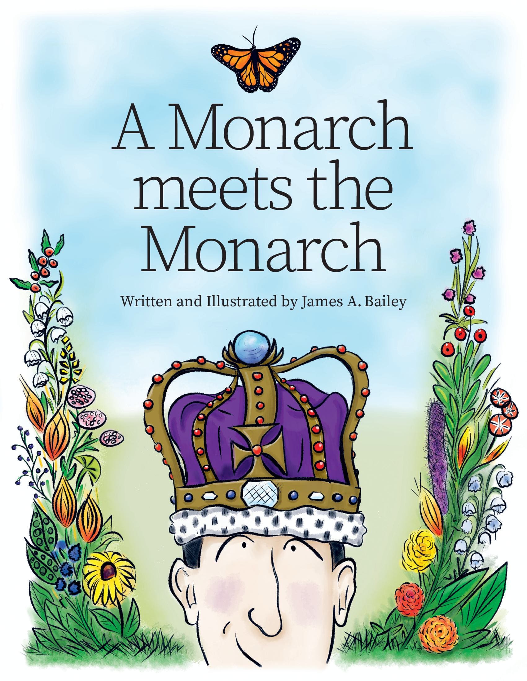 A Monarch meets the Monarch