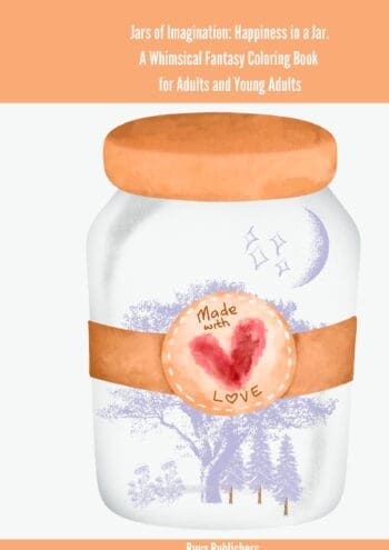 Happiness in a Jar Coloring Book