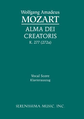 Alma Dei creatoris, K.277/272a (Sargeant)