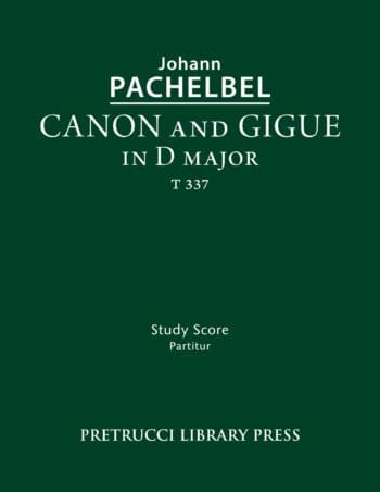Canon and Gigue in D major, T 337