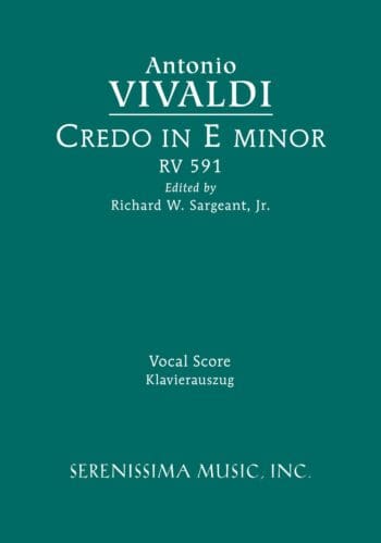 Credo in E minor, RV 591 (Sargeant)