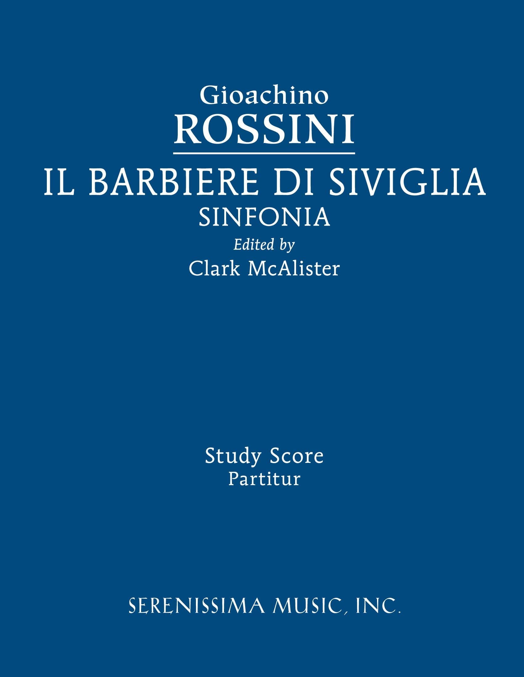 Il Barbieri di Sivilgia Sinfonia (McAlister)