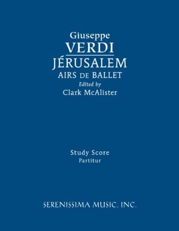 Jerusalem, Airs de Ballet (McAlister)