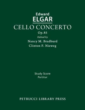 Cello Concerto, Op.85 (Bradburd, Nieweg)