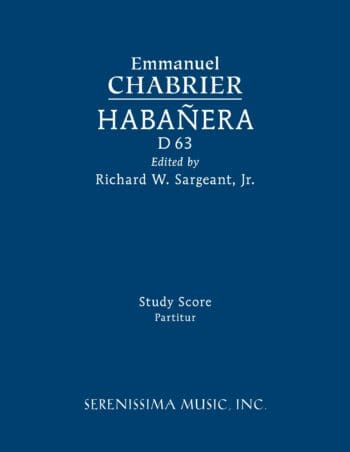 Habanera, D 63 (Sargeant)