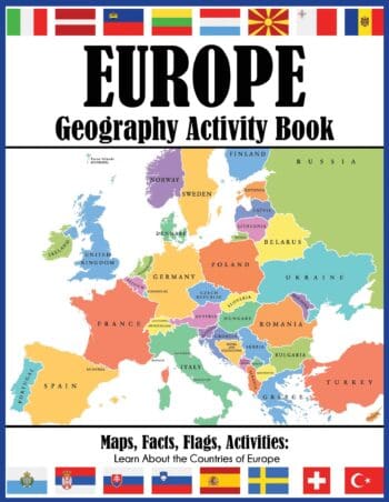 Europe Geography Activity Book