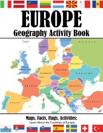 Europe Geography Activity Book