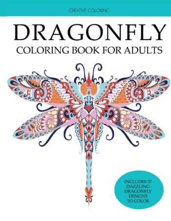 Dragonfly Coloring Book for Adults