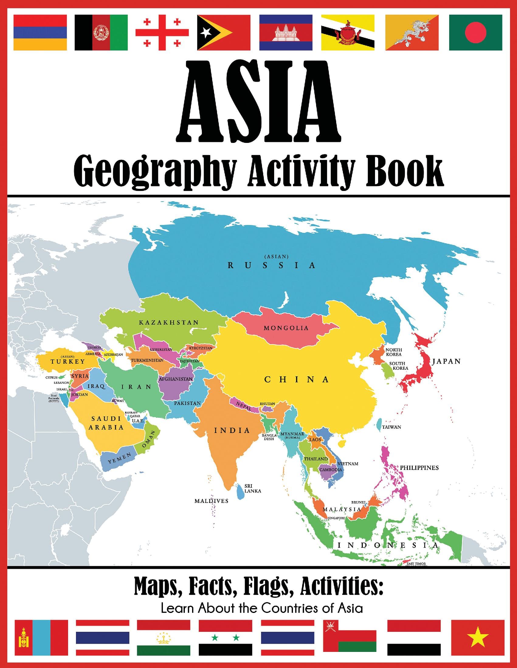 Asia Geography Activity Book